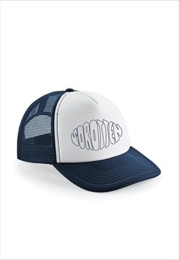 Sorotten Trucker Hat In Navy Blue