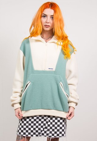 HELLY HANSEN VINTAGE 90'S 1/4 ZIP FLEECE