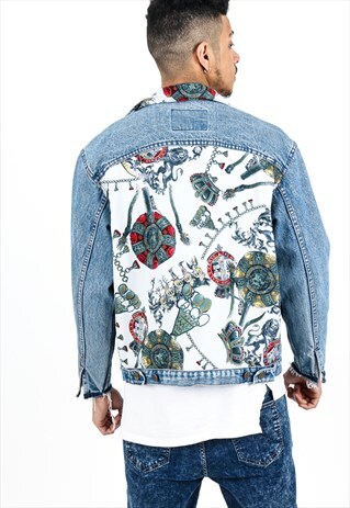 VINTAGE LEVI'S X BAROUQUE REWORK DENIM JACKET J596