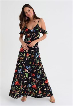 Floral maxi dress