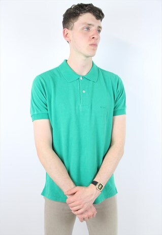 VINTAGE HUGO BOSS GREEN POLO SHIRT