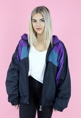 VINTAGE 90'S PUMA SHELL BOMBER JACKET