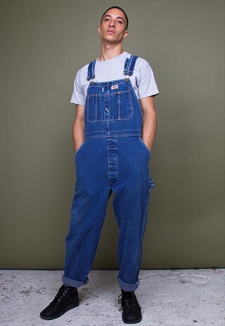 DICKIES DENIM DUNGAREES