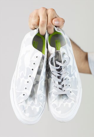 VINTAGE CONVERSE CHUCK TAYLOR PATTERNED TRAINERS