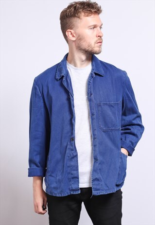 VINTAGE CHORE JACKET WORKER JACKET