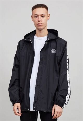 CLASSIC 90'S KAPPA MONOCHROME WINDBREAKER