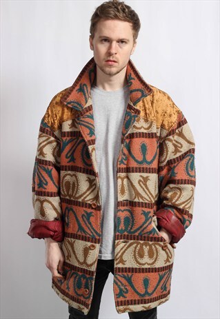 VINTAGE OVERSIZED AZTEC NAVAJO JACKET