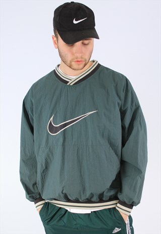 90S VINTAGE SPORTS RAIN PULLOVER JACKET