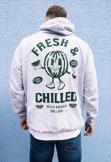 Fresh and Chilled Men's Watermelon Hoodie