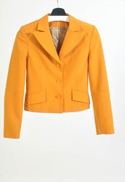 Vintage 00s  blazer jacket in orange 