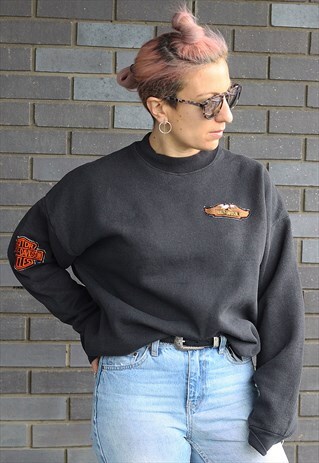 VINTAGE 1990S HARLEY DAVIDSON SWEATSHIRT