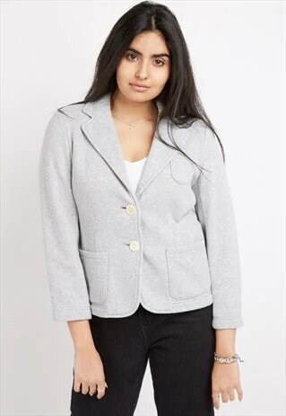VINTAGE GREY TOMMY HILFIGER BLAZER