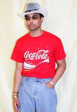 Vintage Red Logo Coca-Cola T-Shirt