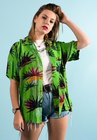 VINTAGE FESTIVAL HAWAIIAN SHIRT