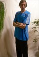 VINTAGE 90'S BLUE ADIDAS T-SHIRT