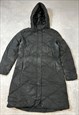 THE NORTH FACE PUFFER COAT LONGLINE WITH HOOD AND LOGO