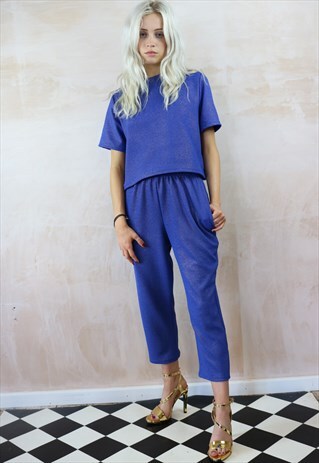 BLUE N GOLD CO-ORDINATES