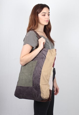 VINTAGE REMADE CORD BAG