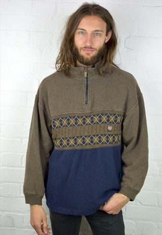 VINTAGE 90'S 1/4 ZIP SWEATSHIRT