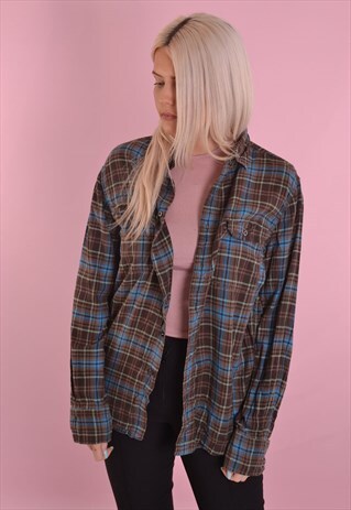 CHECK FLANNEL SHIRT GRS235