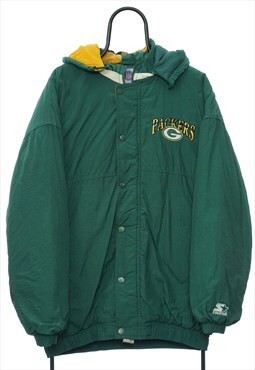 Vintage Starter NFL Green Bay Packers Coat Mens