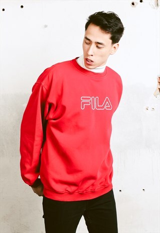 VINTAGE 90S FILA LOGO SWEATSHIRT