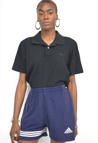 VINTAGE 90S ADIDAS NAVY SHORTS