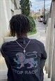 BLACK STOP RACISM MULTI-COLOUR REFLECTIVE 3M T SHIRT TEE 