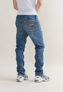Vintage Wrangler Ben Tapered Fit Blue Men Jeans W33