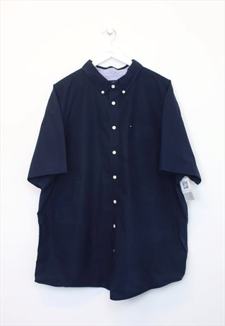 Vintage Tommy Hilfiger shirt in blue. Best fits XXXL