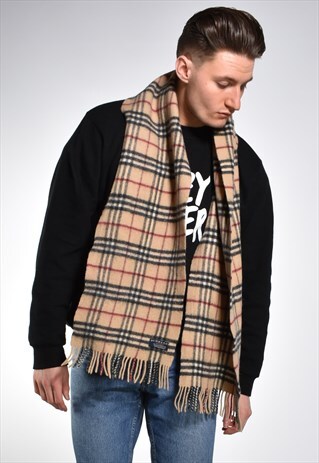 2000S BURBERRY NOVA CHECK SCARF
