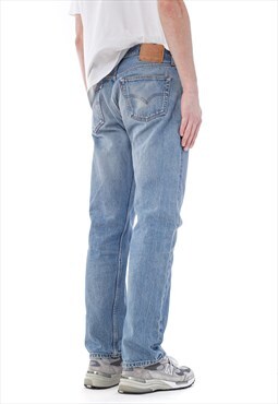 Vintage LEVIS 501 Jeans 90s Washed Blue