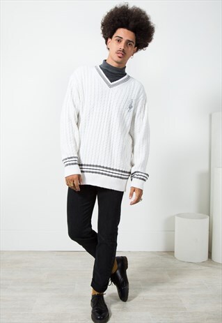 ON SALE VINTAGE 80S P. RALPH LAUREN KNITWEAR JUMPER / S0428