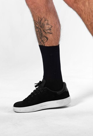 3 PACK ESSENTIAL SPORTS SOCK - BLACK