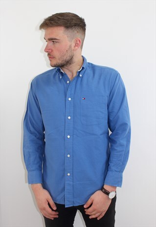 90'S BLUE SHIRT