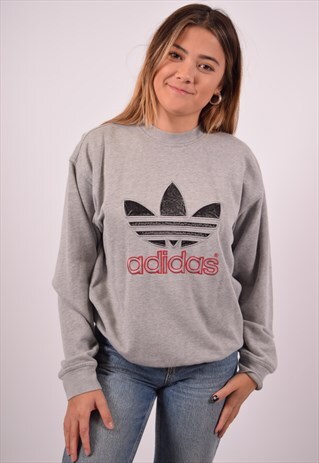 grey adidas jumper