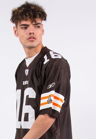 NFL JERSEY CLEVELAND BROWNS SHIRT AMERICAN FOOTBALL