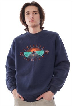 Vintage HARLEY DAVIDSON Sweatshirt Crew Neck Graphic Tee 90s