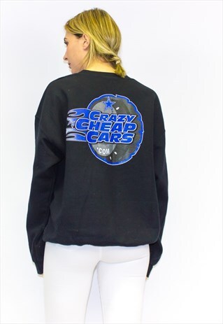 VINTAGE USA CRAZY CHEAP CARS SWEATSHIRT
