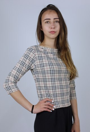 BURBERRY VINTAGE CROP TOP MEN RARE