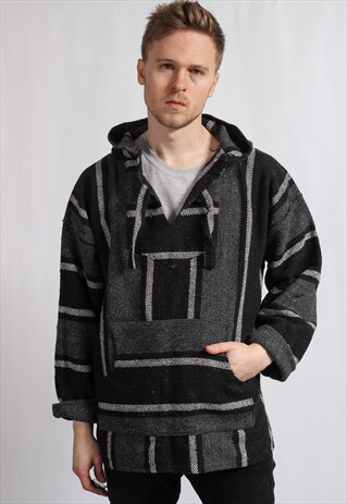 VINTAGE BAJA MEXICAN HOODIE