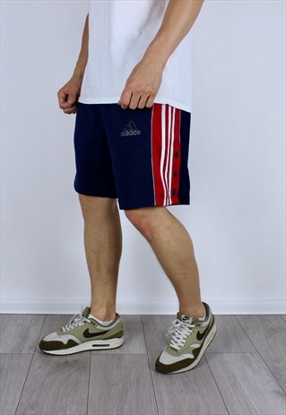 VINTAGE ADIDAS ORIGINALS THREE STRIPES SHORTS