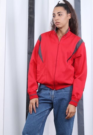 VINTAGE 80'S CHAMPION ZIP-UP TRACK JACKET.FESTIVAL/SPORTS