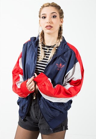 VINTAGE 80'S ADIDAS SPORT SHELL JACKET / S2415