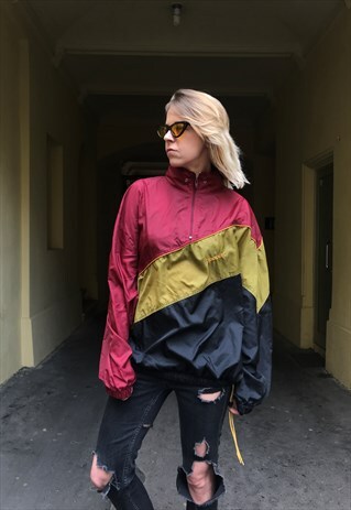 VINTAGE 90' OLDSCHOOL COOL UNISEX REEBOK WINDBREAKER JACKET