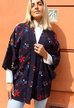 Kimono Jacket in Navy