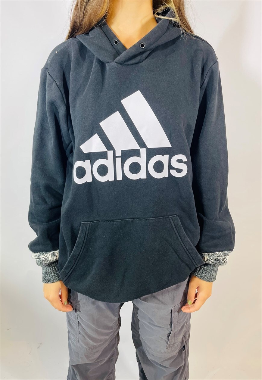 Vintage adidas hoodie discount mens