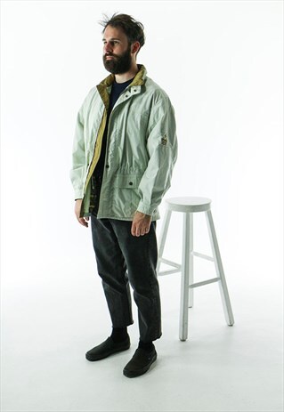 SPRING BEIGE PARKA / CREAM LIGHT SPRING JACKET