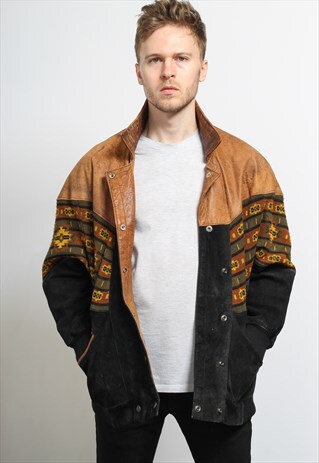 VINTAGE AZTEC INCA JACKET