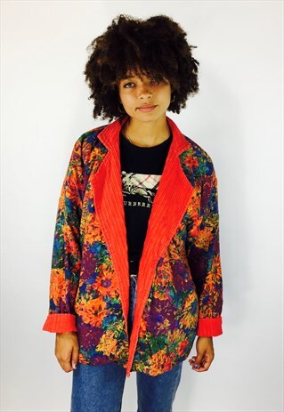 VINTAGE 80S REVERSIBLE COLOUR JACKET